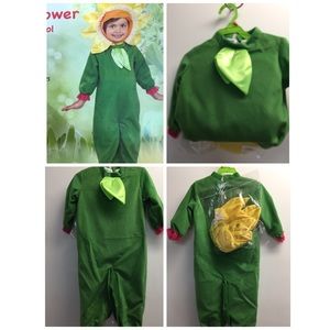 Sunflower Toddler Girls Dress Up Costume